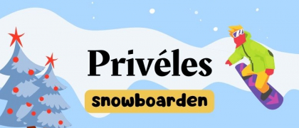 Priveles snowboarden